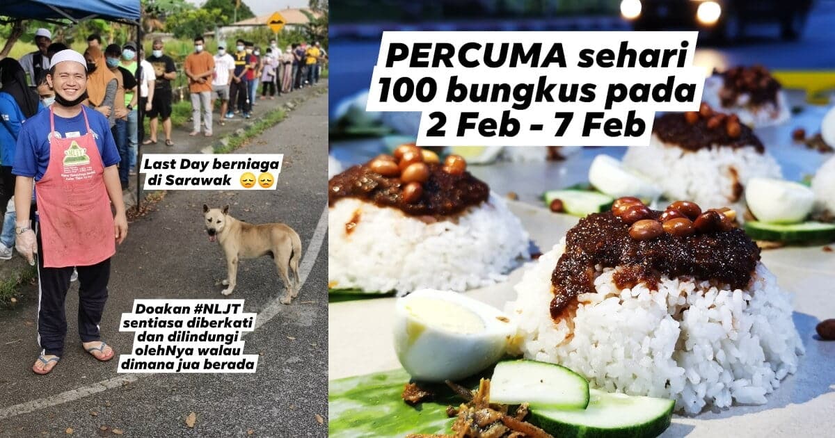 BeFunky collage 43 Gerai Baru Nasi Lemak Jambatan Tamparuli Di Shah Alam Beri 100 Bungkus Nasi Lemak Percuma Selama 6 Hari