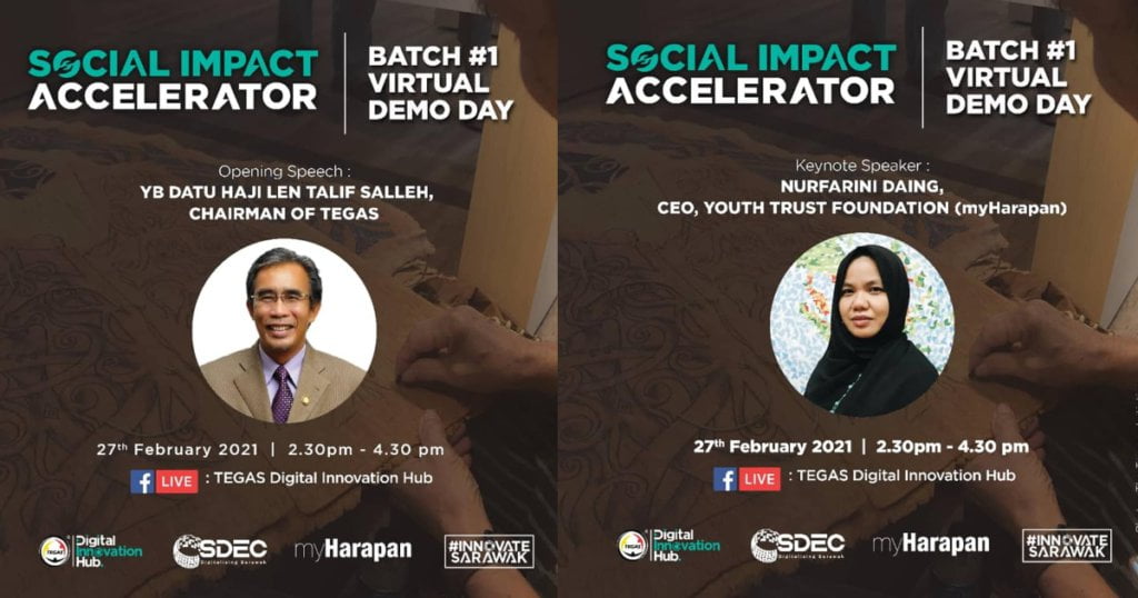 Peserta Social Impact Accelerator (SIA) Bakal Pamer Keunikan Bisnes Menerusi Virtual Demo Day Anjuran TEGAS