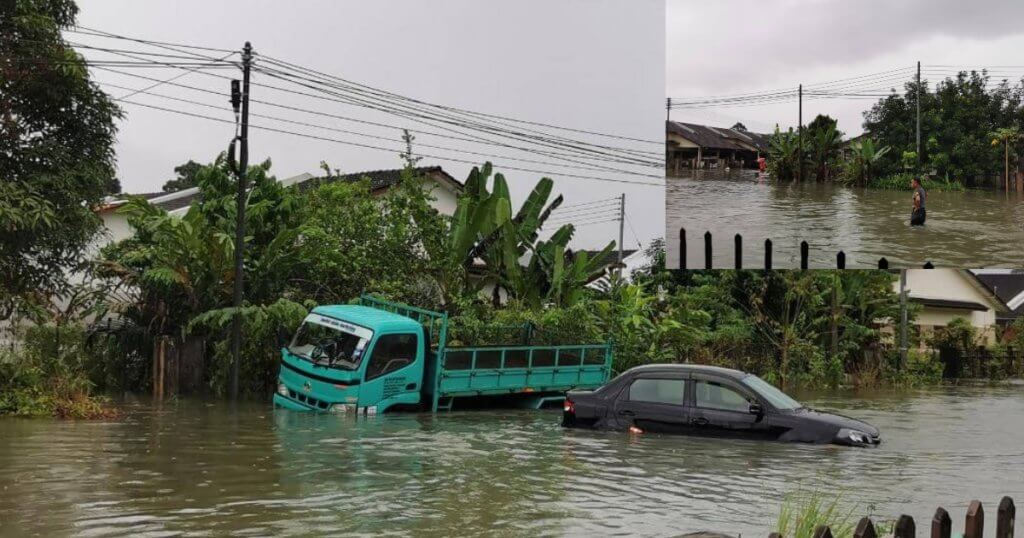Terputus Hubungan Jalan, Kawasan Kuching, Samarahan Dan Serian Alami Banjir Teruk