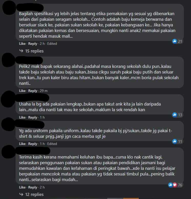 Pelajar Sekolah Tidak Diwajibkan Guna Pakaian Seragam Sehingga Cuti Pertengahan Penggal - KPM