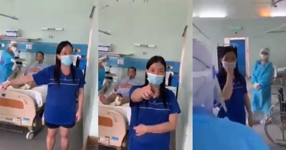 Video Seorang Pelawat Masuk Wad COVID-19 Di Miri Disebar, Enggan Beri Kerjasama Untuk Keluar