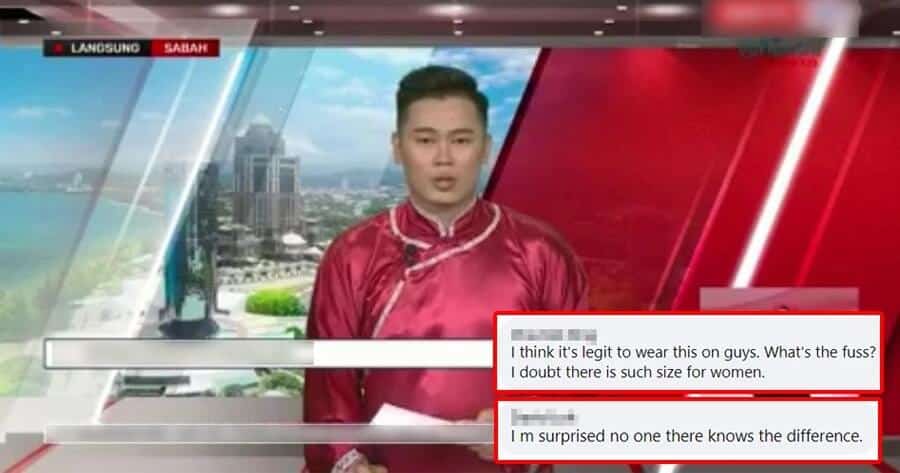 Pembaca Berita Lelaki Dikecam Kerana Didakwa Pakai Cheongsam Wanita, RTM Buka Cerita Sebenar