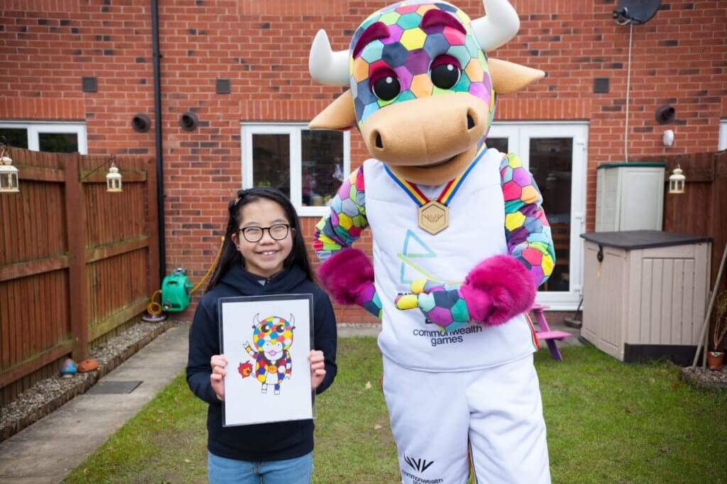 Maskot Sukan Komanwel Birmingham 2022 Ini Rupanya Ciptaan Kanak-Kanak Asal Malaysia