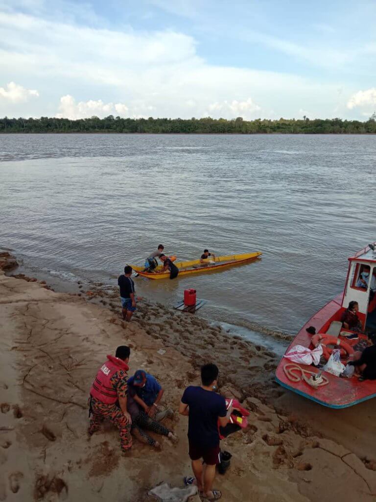 Bot Karam Di Sungai Rajang, Wanita Hamil Antara 5 Mangsa Terselamat