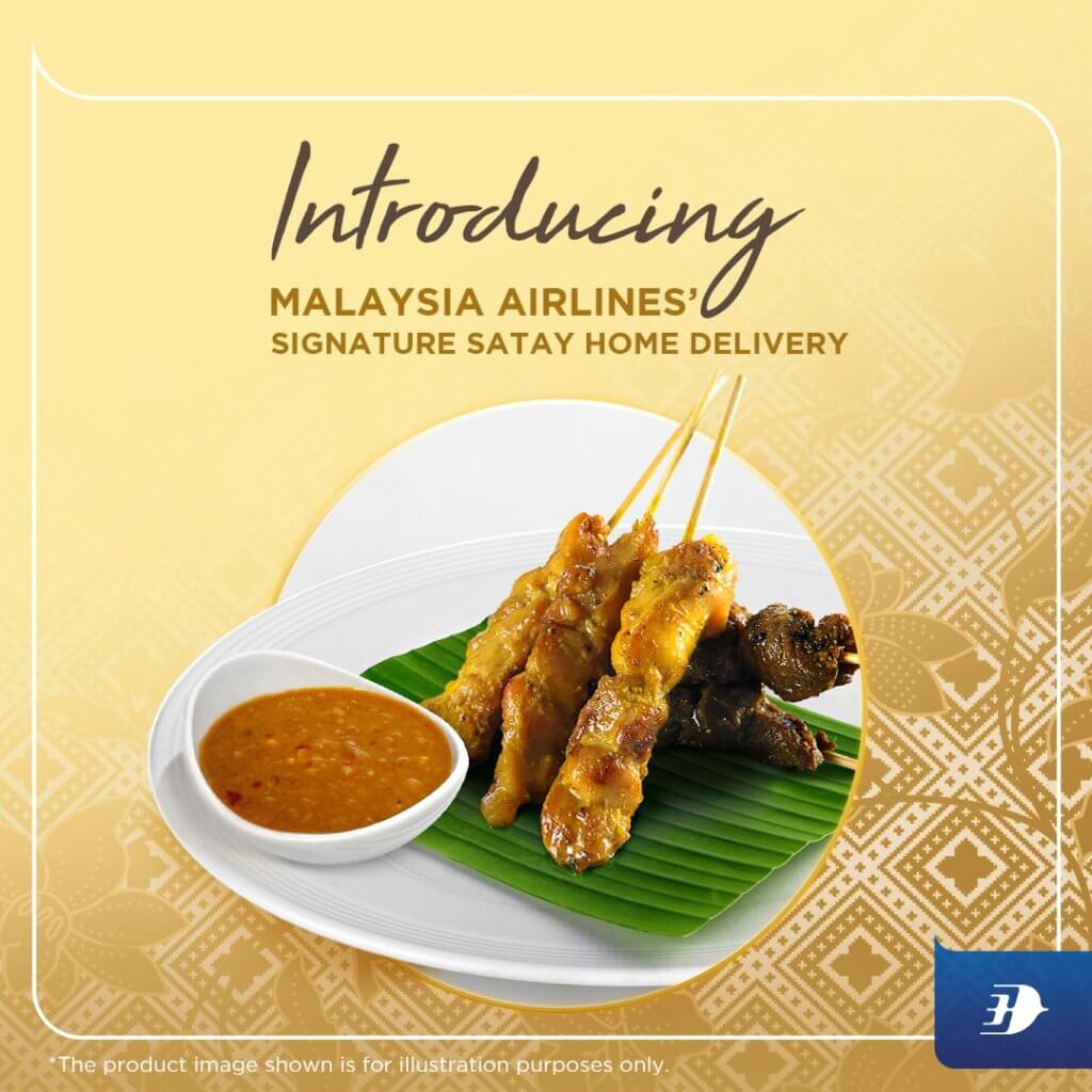 Malaysia Airlines Perkenal Satay Ikonik Yang Boleh Dipesan Dari Rumah Sahaja