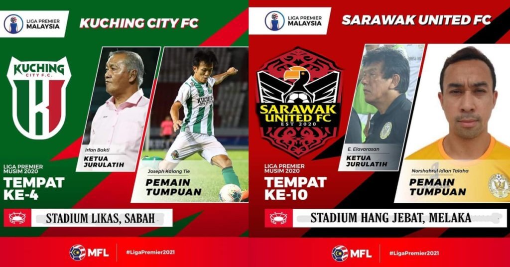Diramal Sengit, Pertemuan Senegeri Sarawak United FC Menentang Kuching City FC Malam Ini