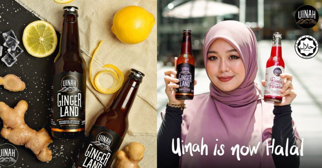 Ginger Beer Tanpa Alkohol Dari Sabah, Uinah Kini Rasmi Diiktiraf Halal