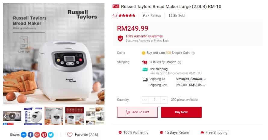 7 Idea Barangan Besar Yang Anda Boleh Beli Guna Kaedah Baru Sea Shipping Di Shopee