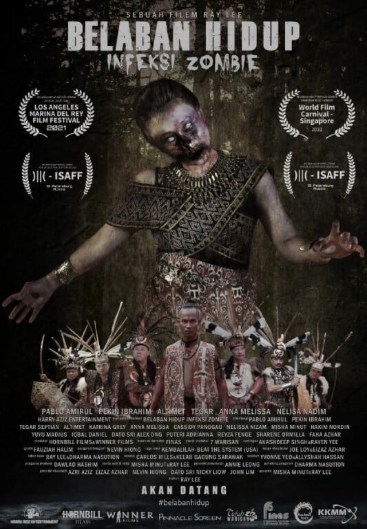 Filem Pahlawan Iban, Belaban Hidup : Infeksi Zombie, Menang Lagi Di Russia