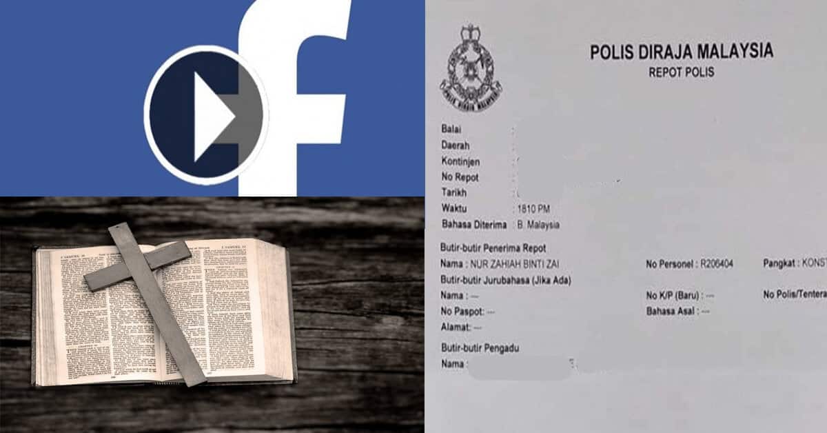 Buat Video Menghina Penganut Kristian, 37 Laporan Polis Dibuat