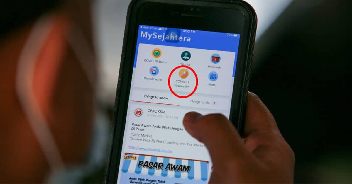 Anda Kini Boleh Daftar Ibu Bapa Dan Tanggungan Untuk Vaksinasi Di Aplikasi MySejahtera