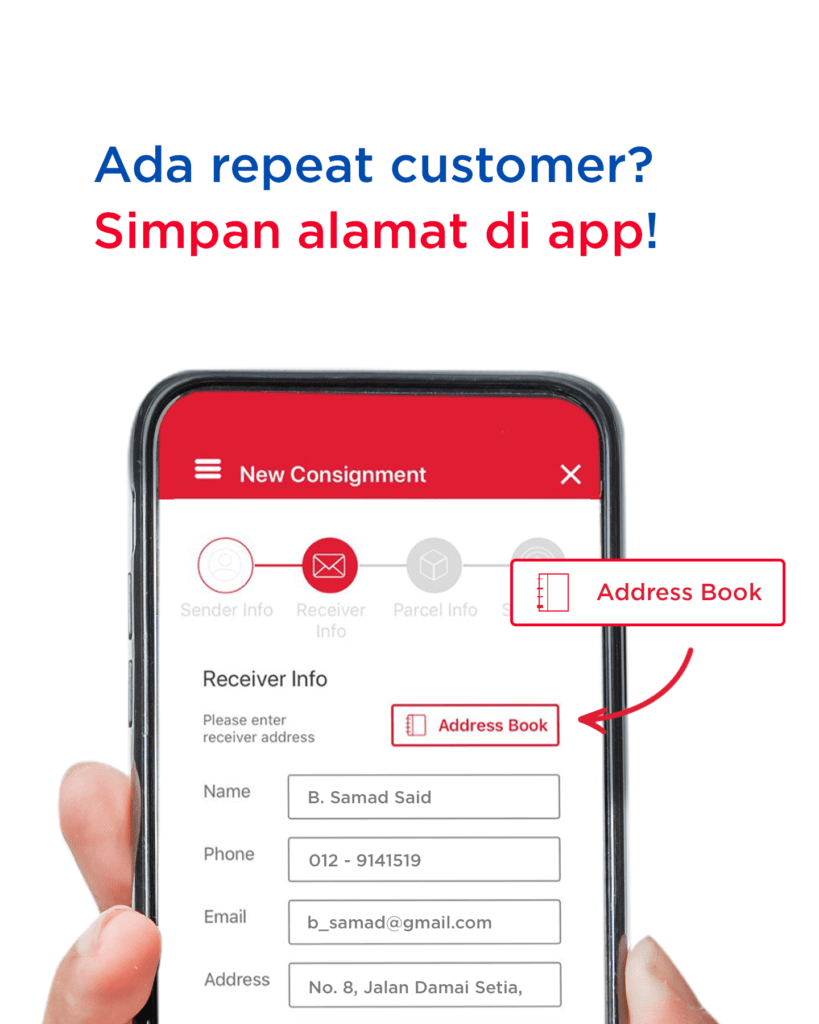 Penghantaran Barang Melalui Pos Laju Kini Lebih Mudah