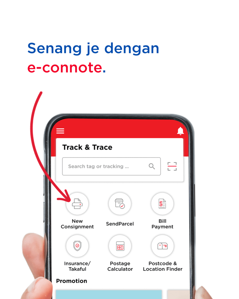Penghantaran Barang Melalui Pos Laju Kini Lebih Mudah