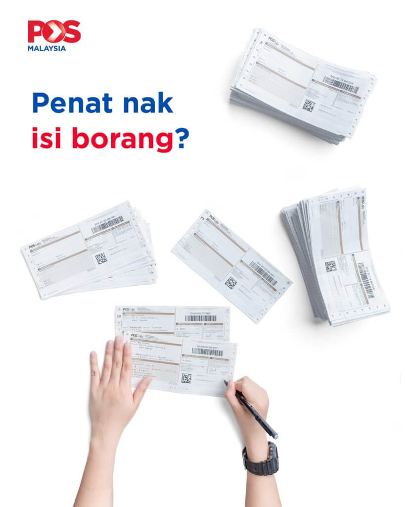 Penghantaran Barang Melalui Pos Laju Kini Lebih Mudah