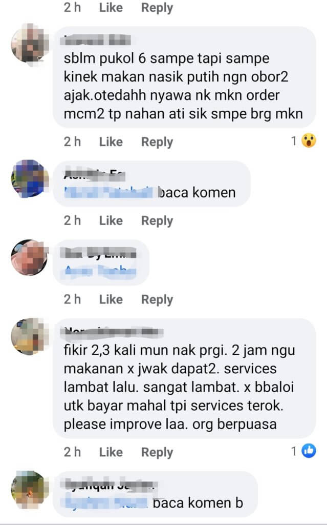 Tunggu Lebih 2 Jam, Netizen Bengang Servis Buruk Pakej Berbuka Pusat Konvensyen Di Kuching