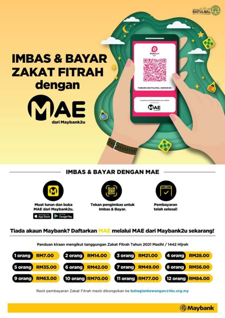 Jangan Tunggu Sampai Pagi Raya! Ini Panduan Mudah Bayar Zakat Fitrah Sarawak Secara Online