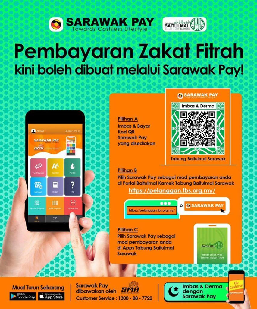 Jangan Tunggu Sampai Pagi Raya! Ini Panduan Mudah Bayar Zakat Fitrah Sarawak Secara Online