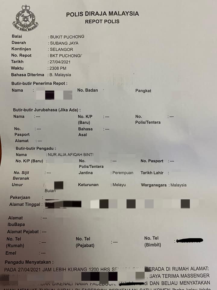 Wanita Hina Hantaran Gadis Sabah Sarawak Mohon Maaf, Terima Ugutan Rogol Dan Santau