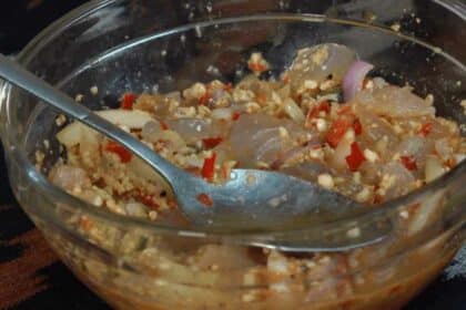 Konfem Belalak, Ini Resipi Umai Obor-Obor Yang Ringkas Dan Mudah