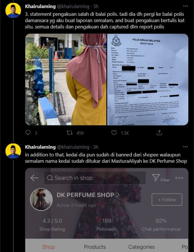 Wanita Ciplak Sambal Nyet Berapi Mohon Maaf, Khairulaming Tuntut Pampasan Tunai
