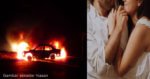 Dilarang Buat Hubungan Intim, Lelaki Ini Nekad Bakar Kereta Abang Pasangannya