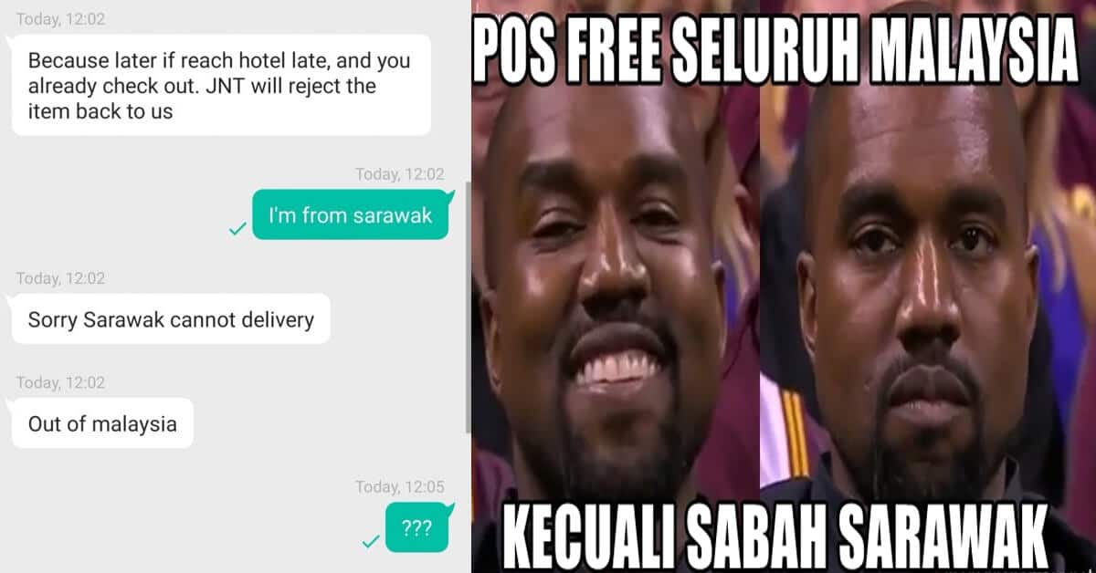 "Bukan Dalam Malaysia," Lelaki Ini Terkedu Terima Respon Penjual Yang Enggan Hantar Barang Ke Sarawak