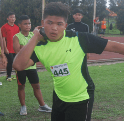 Baru 18 Tahun Tapi Atlet Lontar Peluru Sarawak Ini Bakal Wakili Malaysia Di Sukan SEA Vietnam