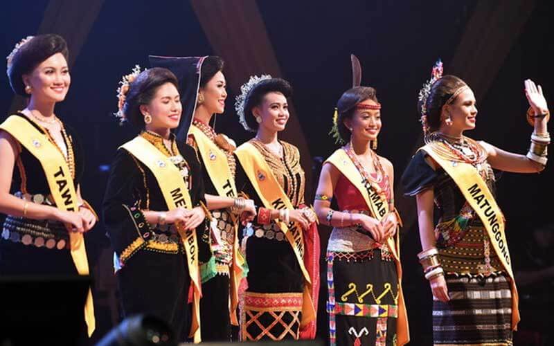 pesta kaamatan sanah bernama 251218 1 Ketahui Sejarah Di Sebalik Unduk Ngadau, Pertandingan Kecantikan Terkenal Di Sabah
