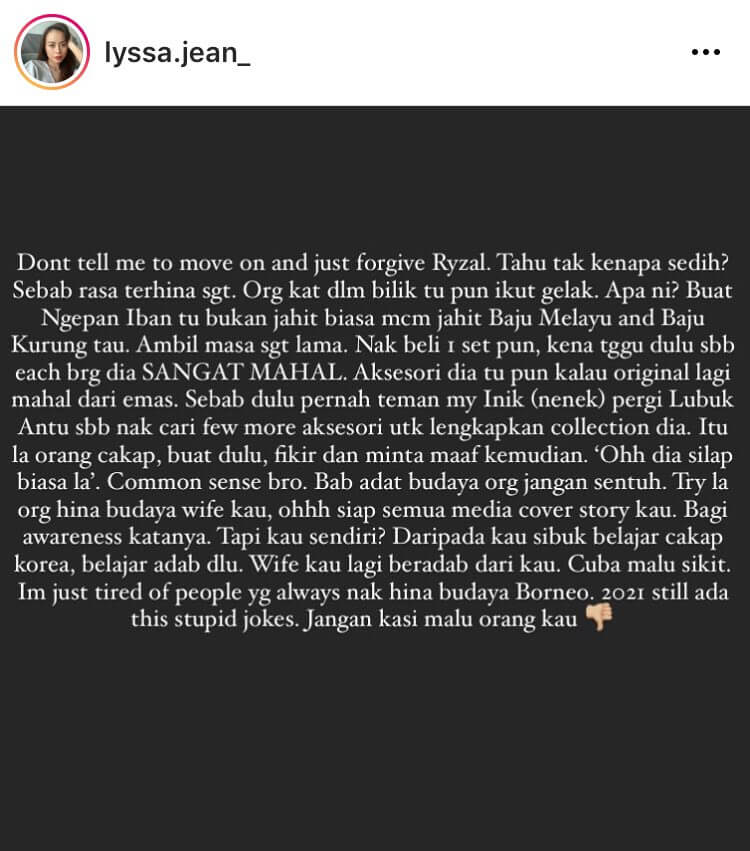 "Kain Buruk, Alas TV Tahun 70-an" Influencer Buat Jenaka Menghina Ngepan Iban Tampil Mohon Maaf