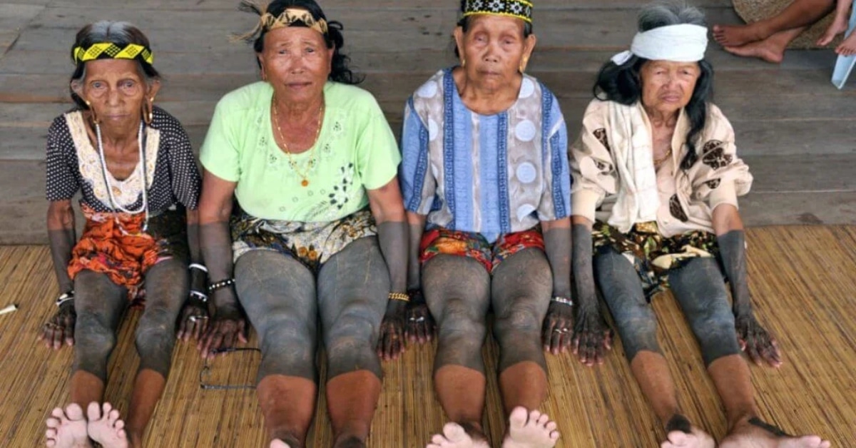 Ini Sebab Menarik Mengapa Wanita Orang Ulu Zaman Dulu Penuh Bertatu