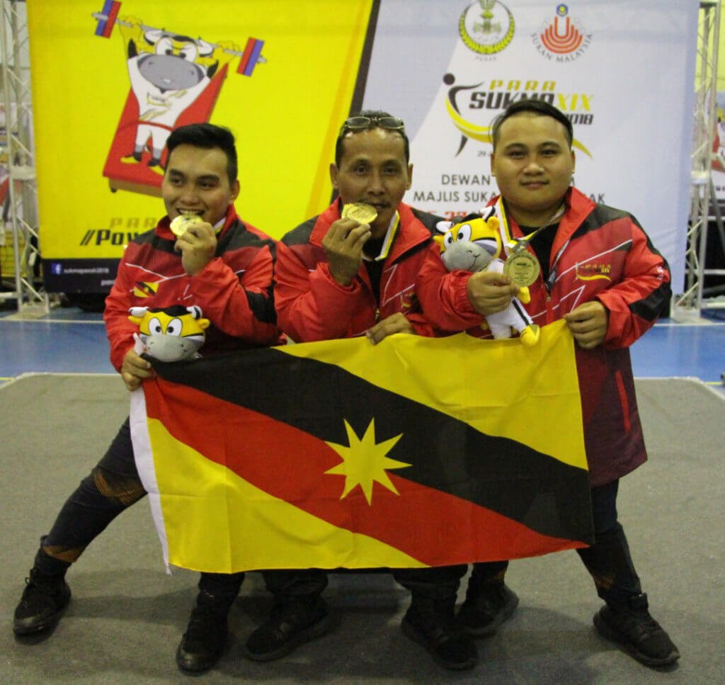 Atlet Paralimpik Sarawak, Bonnie Bunyau Rangkul Pingat Emas Kejohanan Angkat Berat Para Dunia 2021