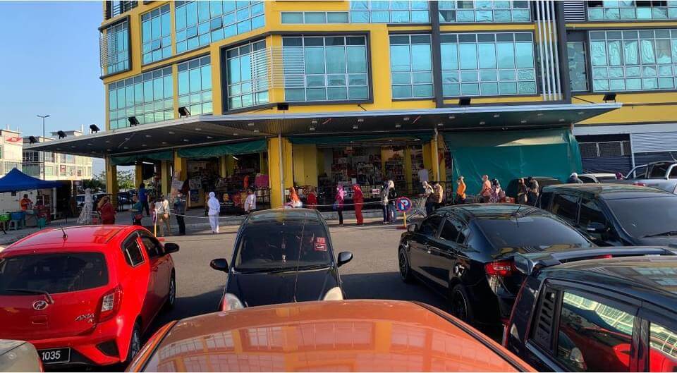 Susulan PKP Sabtu Ini, Pembelian Panik Sudah Mulai Kelihatan Di Sarawak