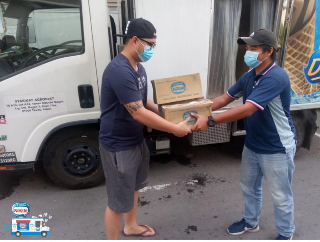 Ini Cara Buat Pesanan Aiskrim Nestlé Di Sabah Sarawak, Siap Hantar Sampai Depan Rumah!