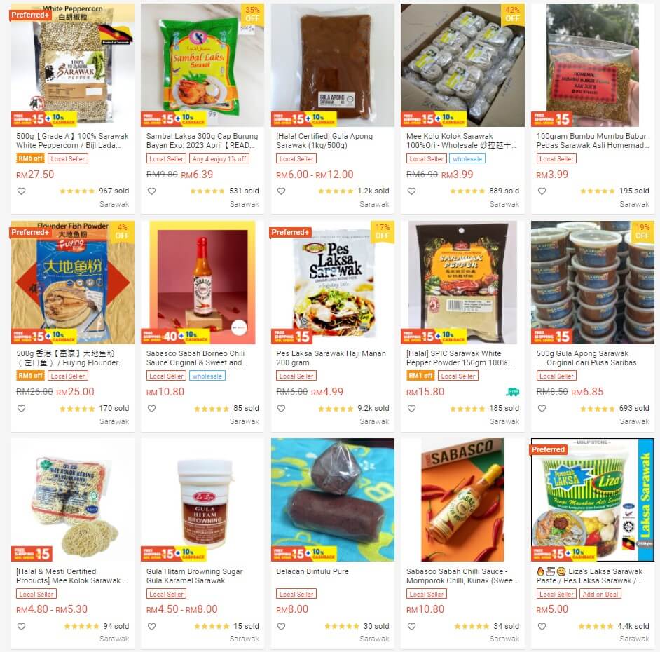 Teringin Makanan Dan Barang Sarawak? Sarawak Digital Mall Di Shopee Boleh Lunaskan Kerinduan Anda