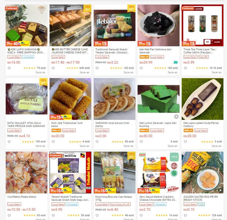 Teringin Makanan Dan Barang Sarawak? Sarawak Digital Mall Di Shopee Boleh Lunaskan Kerinduan Anda