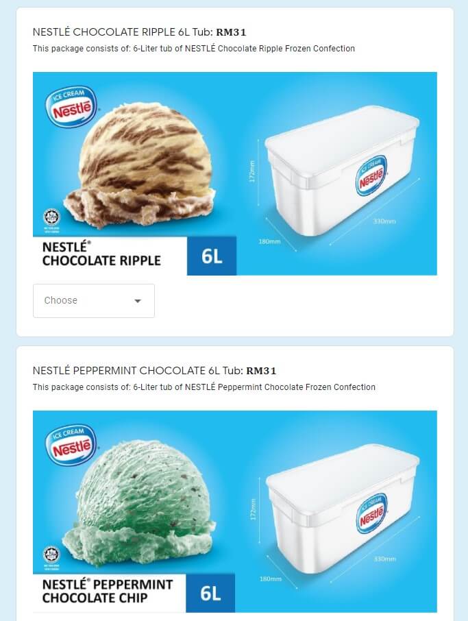 Ini Cara Buat Pesanan Aiskrim Nestlé Di Sabah Sarawak, Siap Hantar Sampai Depan Rumah!