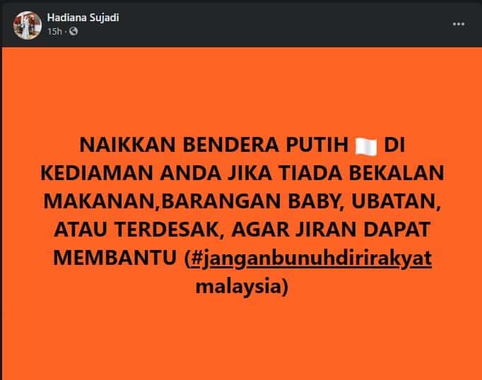 Ini Perkara Yang Anda Mesti Tahu Tentang #KempenBenderaPutih