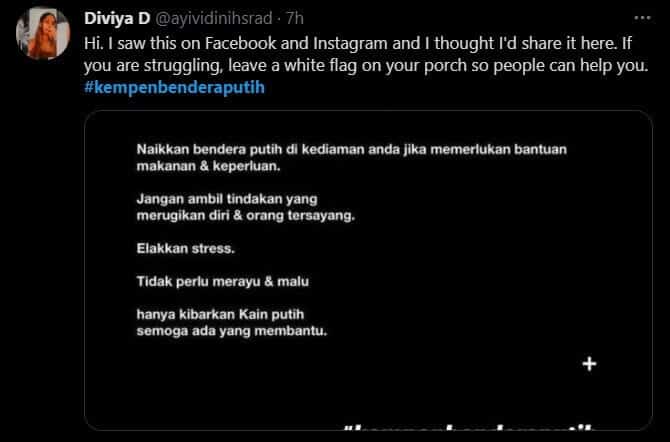 Ini Perkara Yang Anda Mesti Tahu Tentang #KempenBenderaPutih
