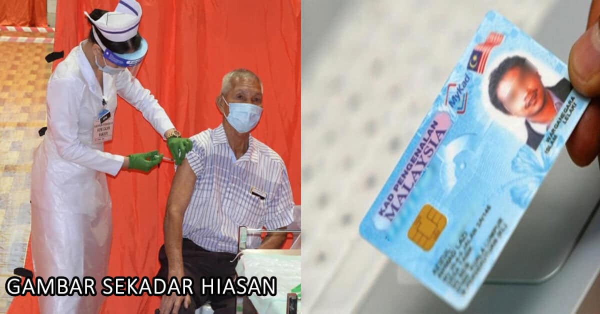 Rakyat Sarawak Yang Tiada IC Boleh Dapat Vaksin COVID-19, Ketua Kampung Boleh Buat Pengesahan