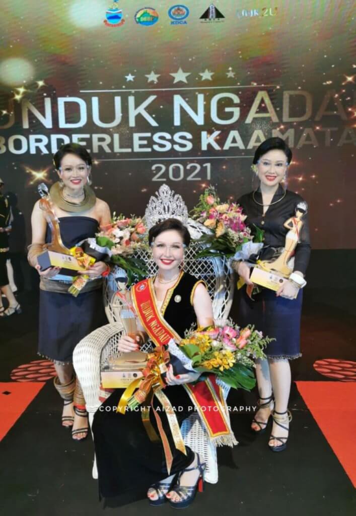 Biodata Maya Hejnowska, Juara Pertandingan Unduk Ngadau Kaamatan 2021