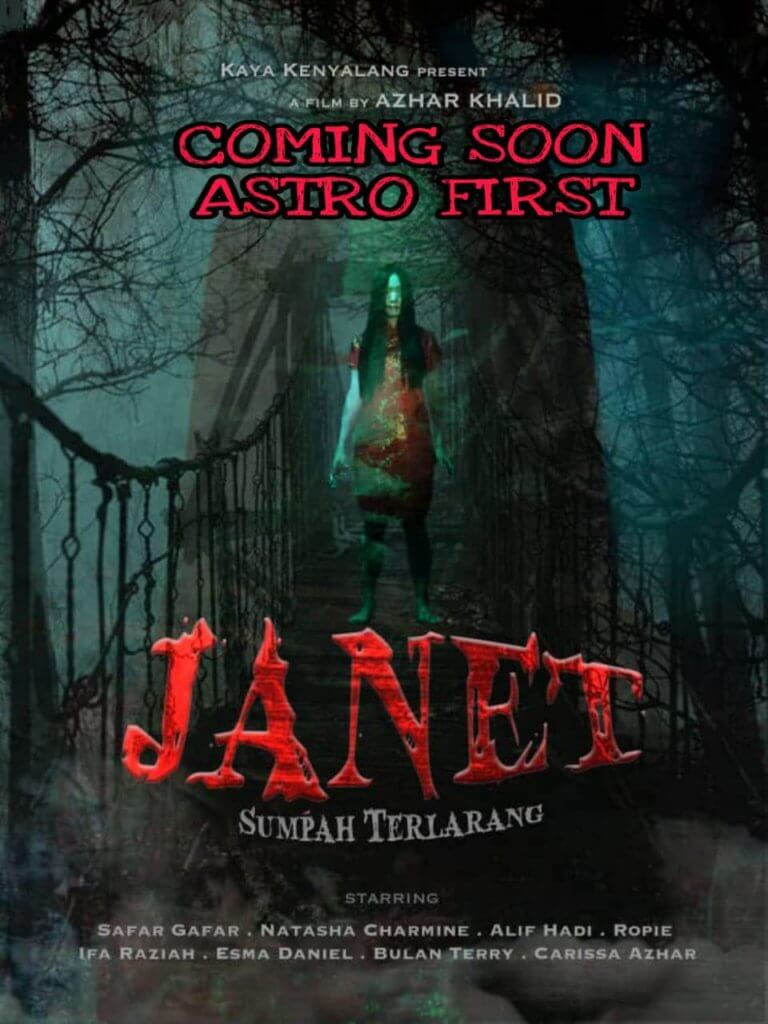 Filem Janet Sumpah Terlarang, Lagenda Hantu Terkenal Sarawak Bakal Ditayangkan Di Astro First