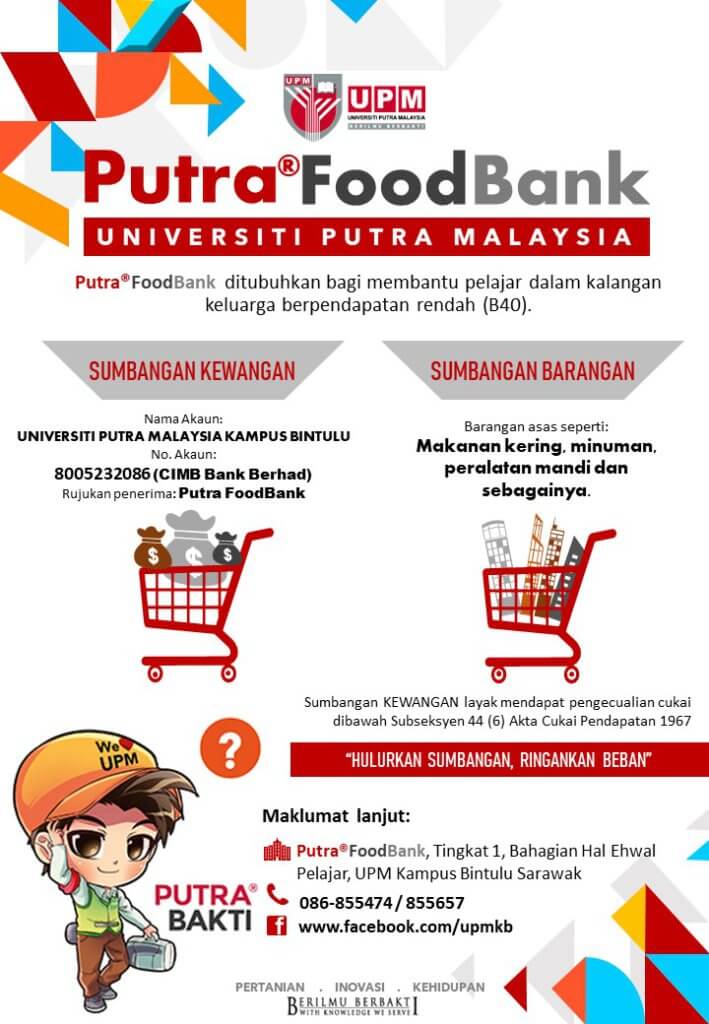 Bagi Mereka Yang Memerlukan Di Musim PKP, Ini Adalah Senarai 'Food Bank' Yang Boleh Didapati Di Sarawak