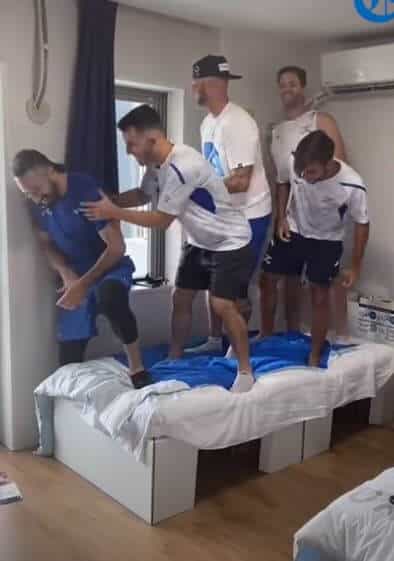 Menyedihkan, Atlet Israel Rakam Video Hancurkan Katil Di Olimpik Jepun