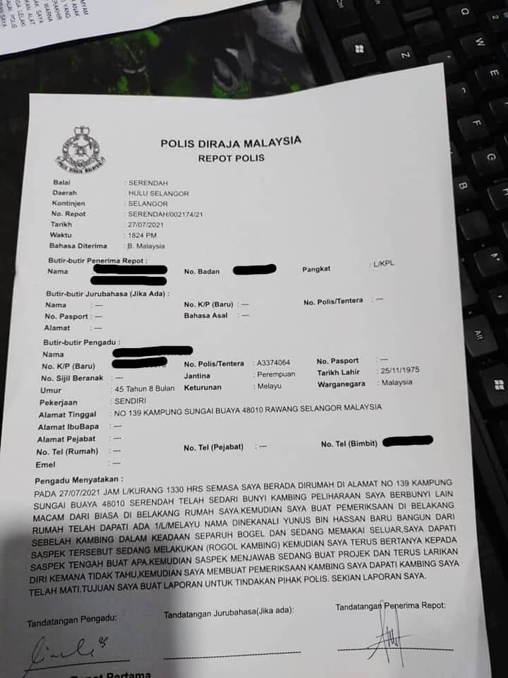 Kejam Mengalahkan Binatang, Lelaki Ini Kantoi Perkosa Kambing Betina Sehingga Terberak Dan Mati
