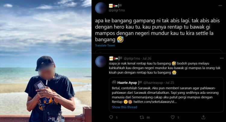Netizen Ingin Pahlawan Sarawak Diangkat Tetapi Lelaki Ini Pula Tiba-Tiba Hina Rentap Dan Sarawak
