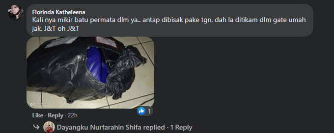 J&T Kuching Buat Hal Lagi, Netizen Kesal Dengan Servis Kurier Yang Acap Kali Cuai Dan Tidak Amanah