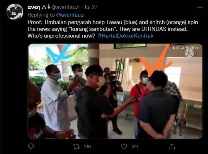 Berpakat Untuk Tangkap Jika Teruskan Hartal, Netizen Jijik Dengan Tindakan Doktor Tetap Di Tawau Ini