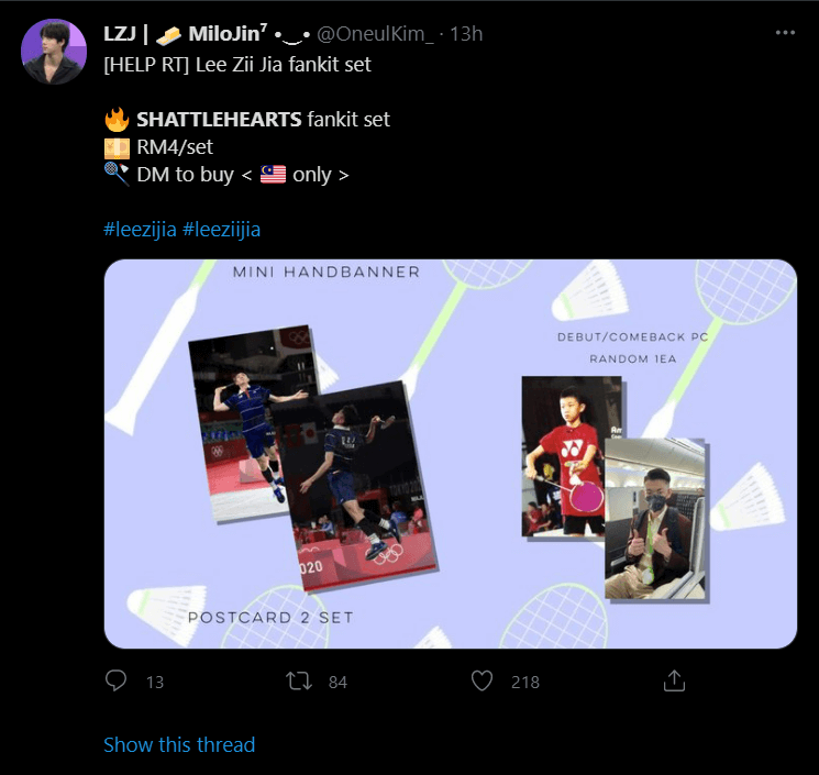 Lee Zii Jia Berjaya Curi Perhatian Peminat K-pop Sehingga Gelar Diri Mereka Shattleheart