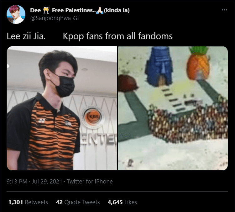 Lee Zii Jia Berjaya Curi Perhatian Peminat K-pop Sehingga Gelar Diri Mereka Shattleheart
