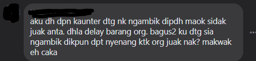 Susulan Servis Kurier Sarawak Yang Makin Memburuk, Ruangan Komen Facebooknya Diserang Netizen